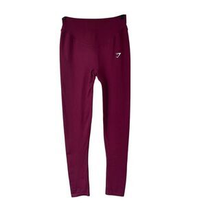 Gymshark Sweat Seamless Leggings Plum Pink Size XS
